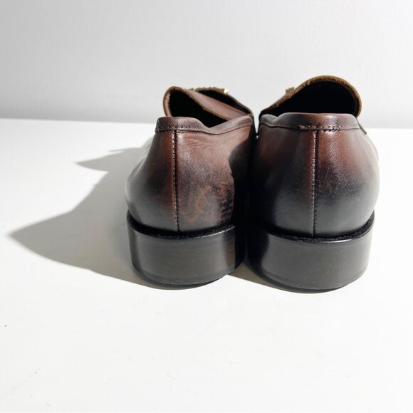 New Cavalli Class by Roberto Cavalli Logo Leather Loafers size 43 - Picture 4 of 10